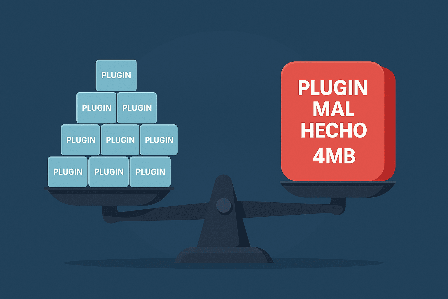 El Mito de "Muchos Plugins = Sitio Lento" plugins
